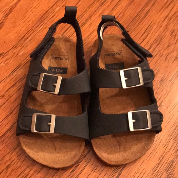 carter's cork sandal baby shoes